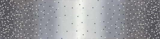Ombre Confetti Grey 108" by V & Co for Moda