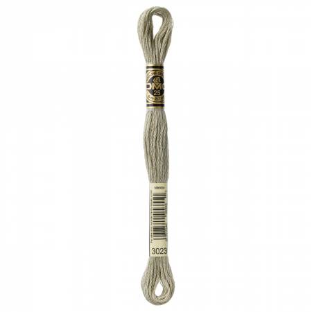 DMC Six Strand Embroidery Floss - Colour 3023