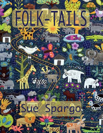 Folk-Tails  - Wool Felt Applique - Sue Spargo