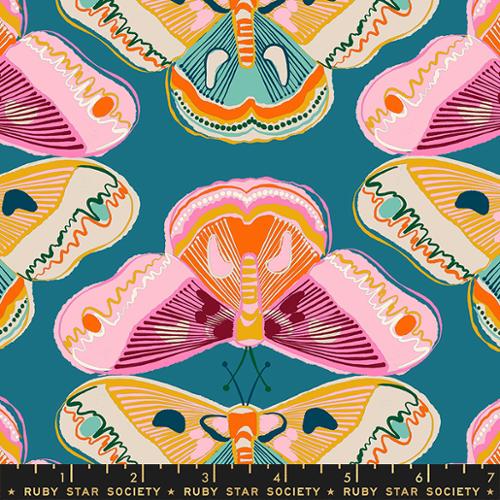 Wings Mermaid Fabric - Curio - Melody Miller - Ruby Star Society