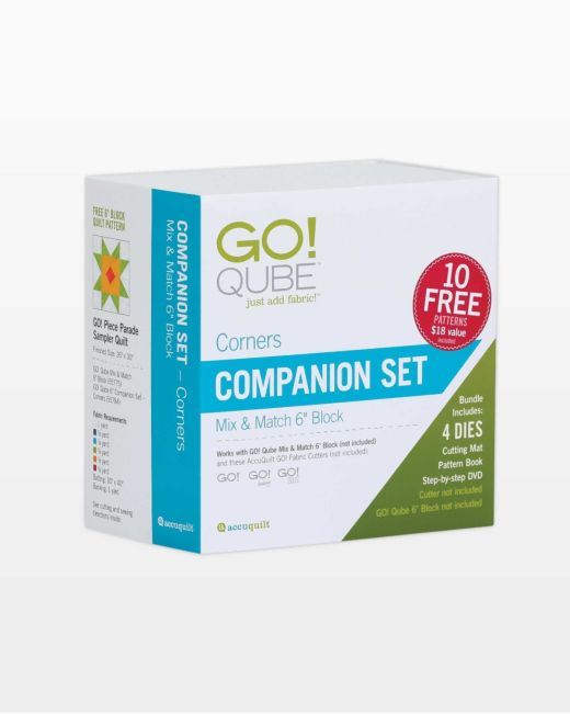 Go! QUBE Companion Set - Corners - 6" Block
