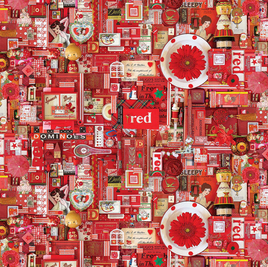 Color Collage - Red -- Shelly Davies