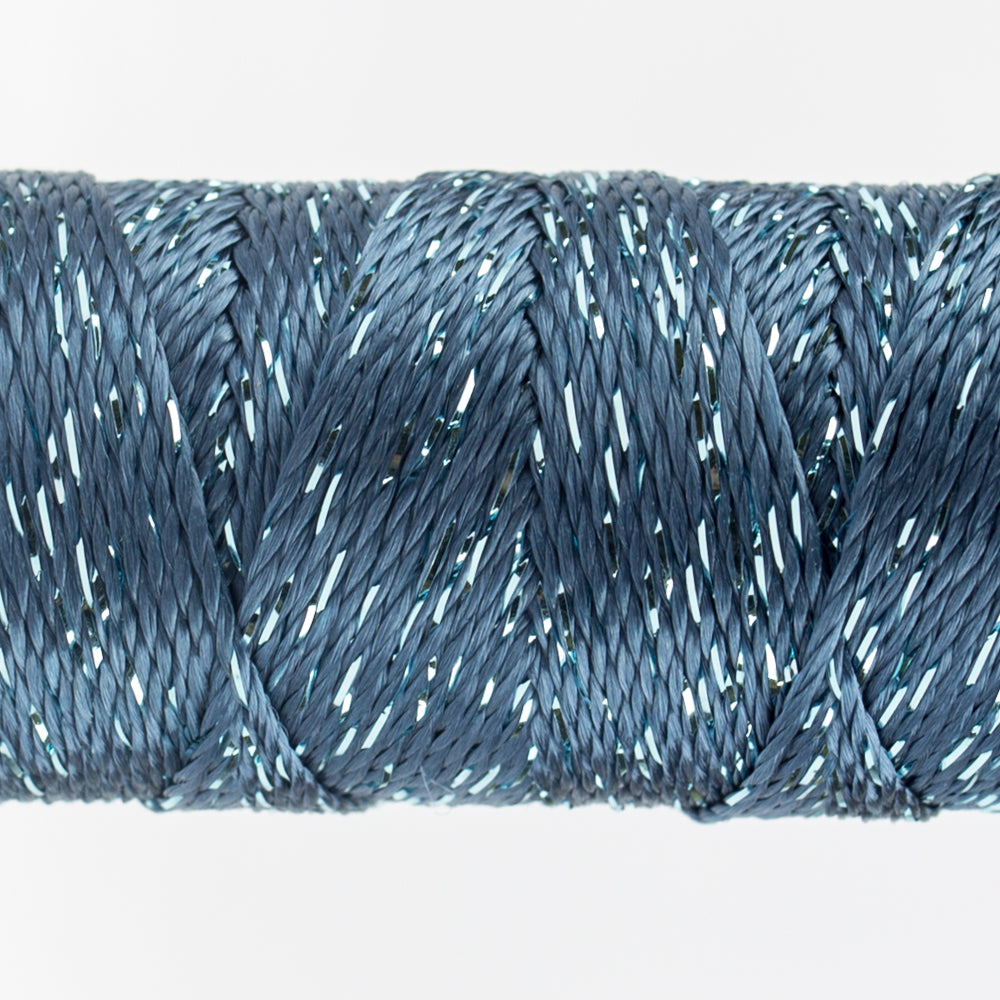 Sue Spargo Dazzle - 100% Rayon Thread - DZ3116- Majolica Blue