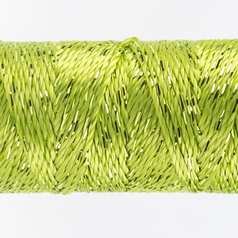 Sue Spargo Dazzle - 100% Rayon Thread - DZ4149- Macaw Green