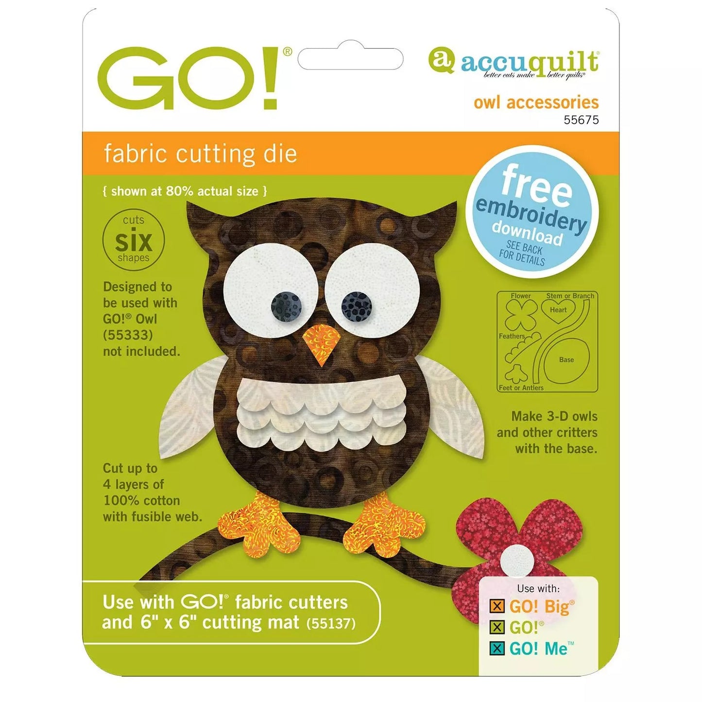 Go! Owl Accessories Die