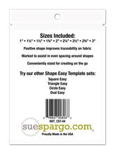 Sue Spargo's Hexagons Easy + Creative Stitching Templates