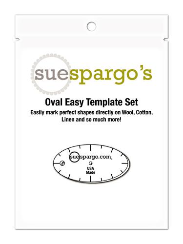 Sue Spargo's Oval Easy + Creative Stitching Templates