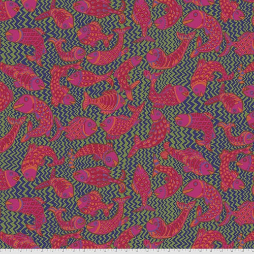 Kaffe Fassett Prints -Koi Polloi - Green