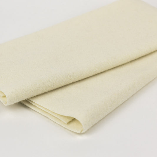 Sue Spargo Wool Fabric - Parchment - Fat 1/8th or Fat ¼