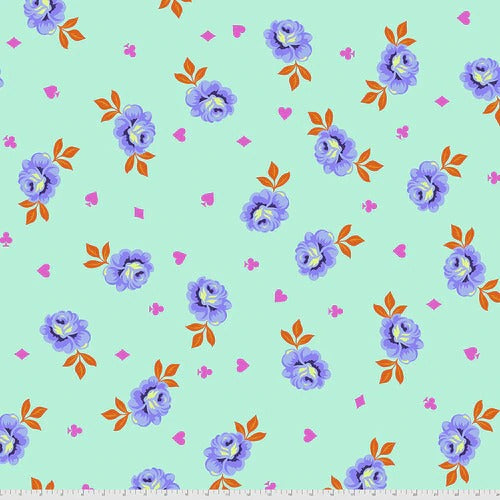 Tula Pink's Curiouser and Curiouser Fabric - Backing Fabric in Big Buds Daydream