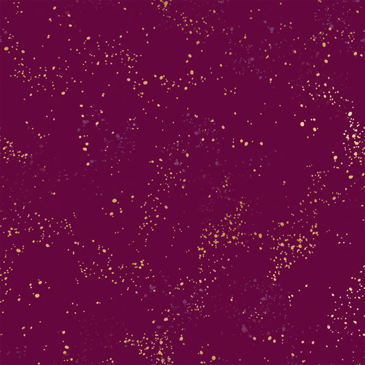 Speckled Metallic Purple Velvet -- Ruby Star Society