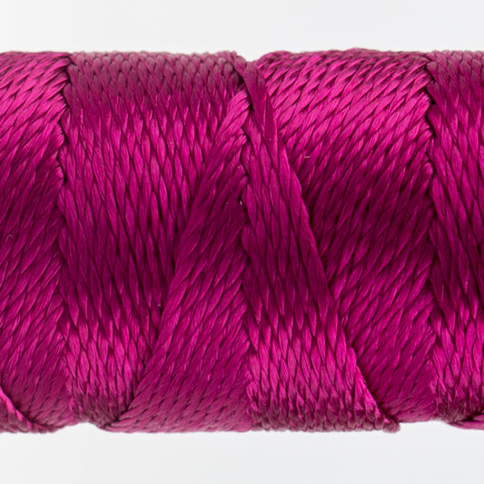 Sue Spargo's Solid Razzle Thread - 100% Rayon Thread - RZ1117 -  Cerise