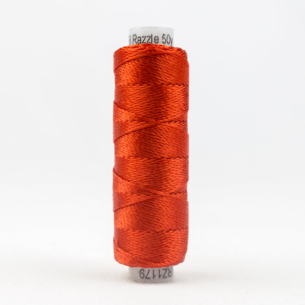 Sue Spargo's Solid Razzle Thread - 100% Rayon Thread - RZ1179 - Grenadine