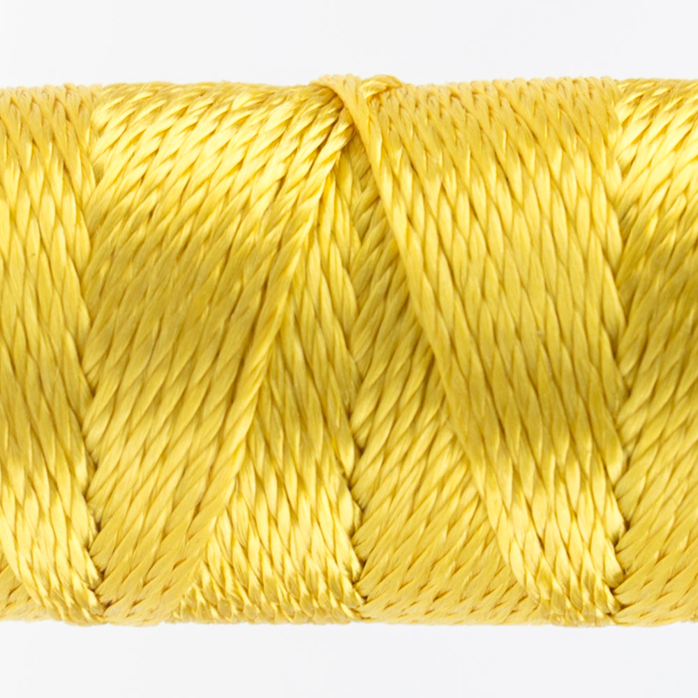Sue Spargo's Solid Razzle Thread - 100% Rayon Thread - RZ2115 -Lemon Chrome
