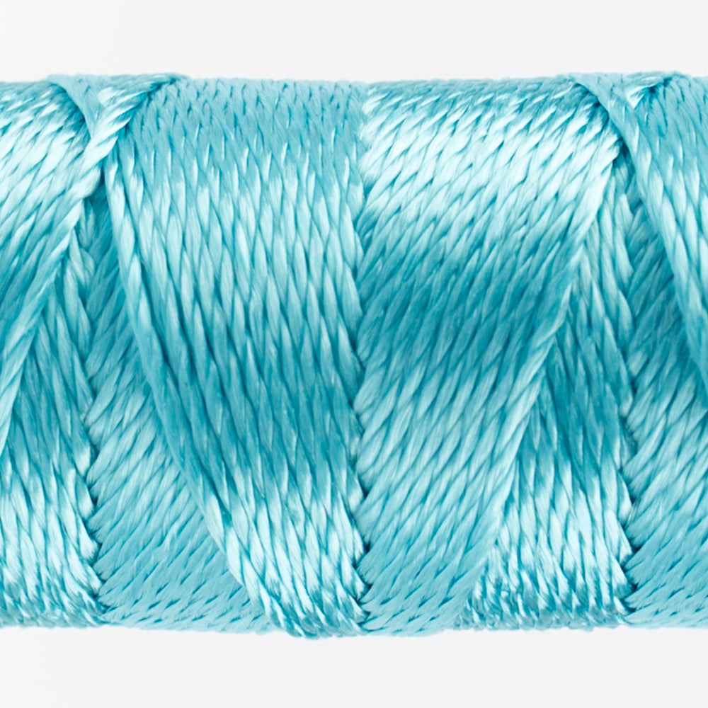 Sue Spargo's Solid Razzle Thread - 100% Rayon Thread - RZ3130 - Aqua Sea