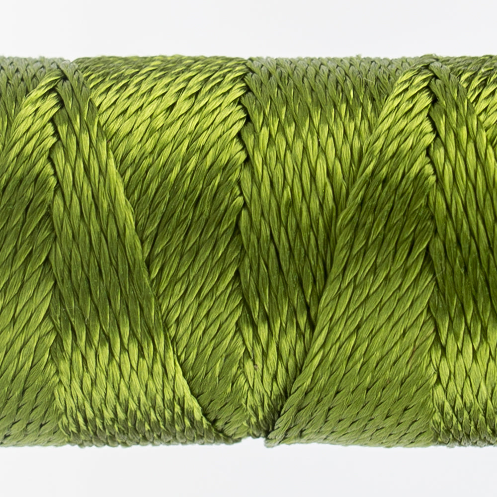 Sue Spargo's Solid Razzle Thread - 100% Rayon Thread - RZ4117 - Calla Green