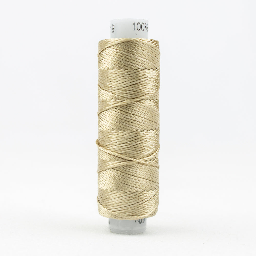 Sue Spargo's Solid Razzle Thread - 100% Rayon Thread - RZ6119- Beige