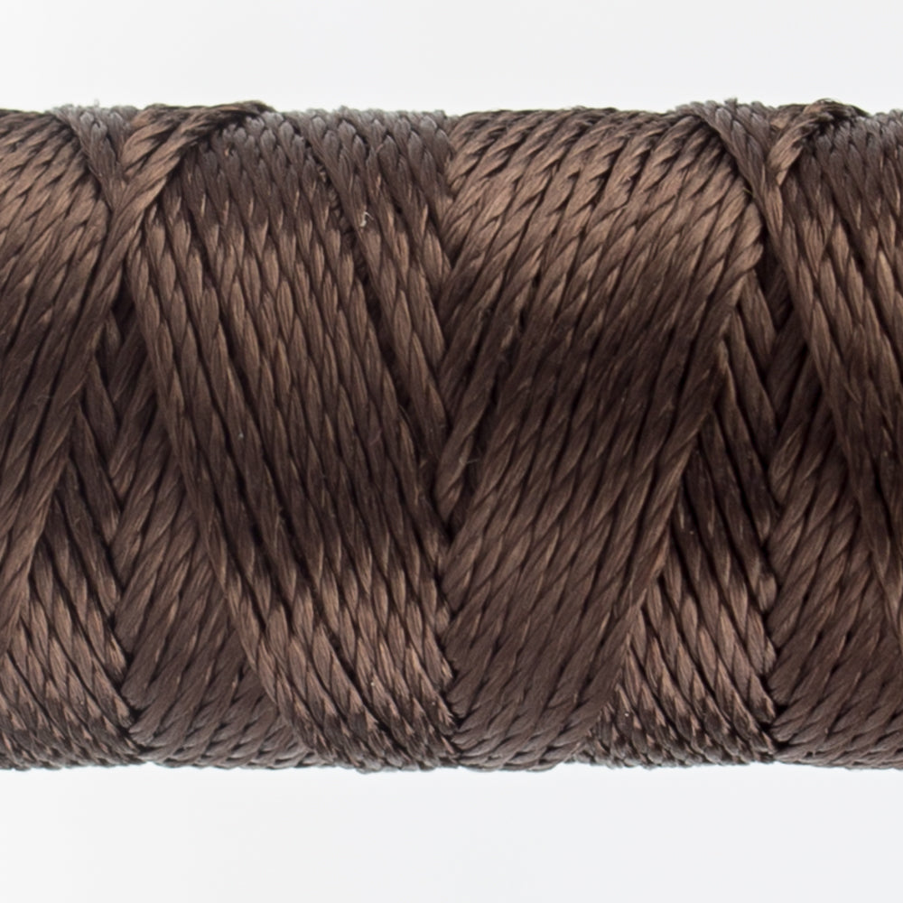 Sue Spargo's Solid Razzle Thread - 100% Rayon Thread - RZ7124 - Chestnut