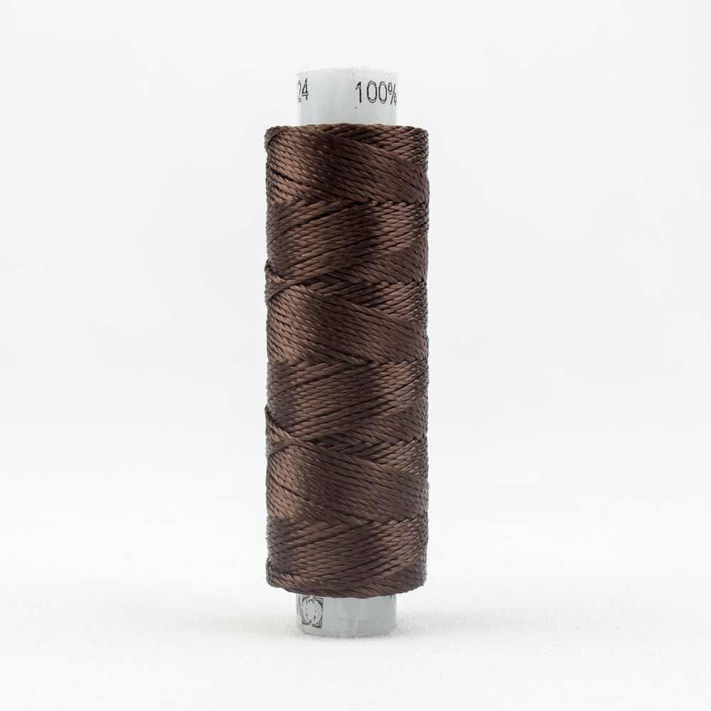 Sue Spargo's Solid Razzle Thread - 100% Rayon Thread - RZ7124 - Chestnut