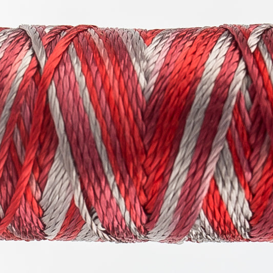 Sue Spargo's Variegated  Razzle Thread - 100% Rayon Thread - RZM17 - Sequin Sash