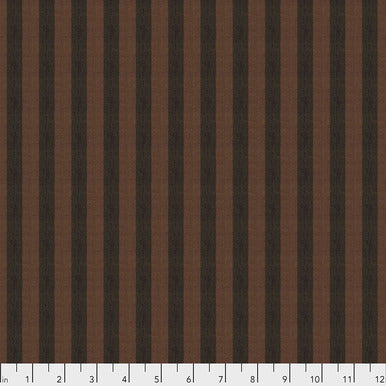 Kaffe Fassett Shot Cottons Narrow Stripes - Cocoa