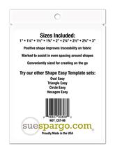 Sue Spargo's Square Easy + Creative Stitching Templates
