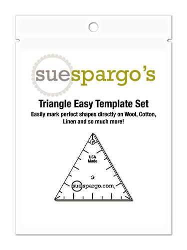 Sue Spargo's Triangles Easy + Creative Stitching Templates