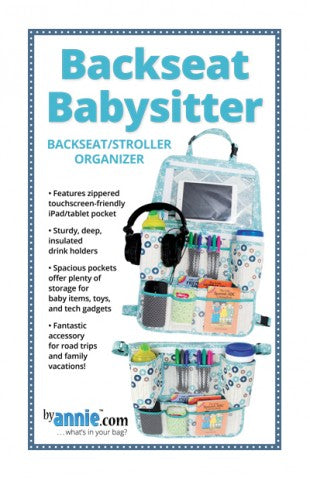 Backseat Babysitter - Bag Pattern - By Annie
