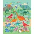 Rainbow Dinos from Michael MIller - 36" Panel