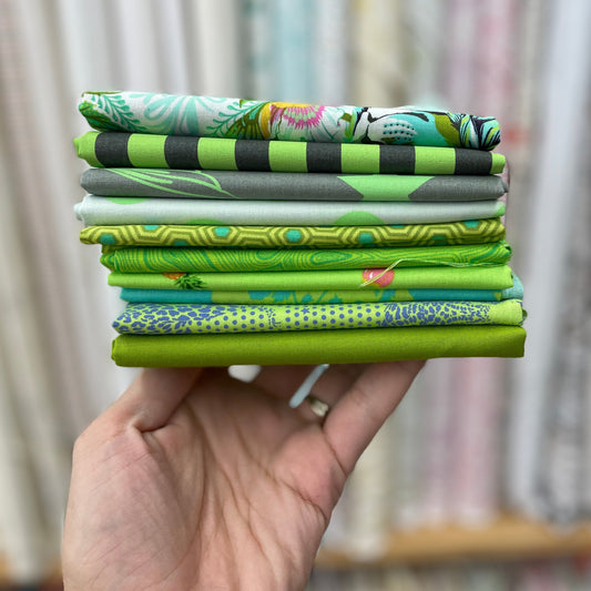 Tula Pink Everglow Karma Bundle - 10 Fat Quarters