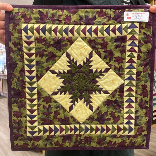 Sawtooth Star Mini Quilt