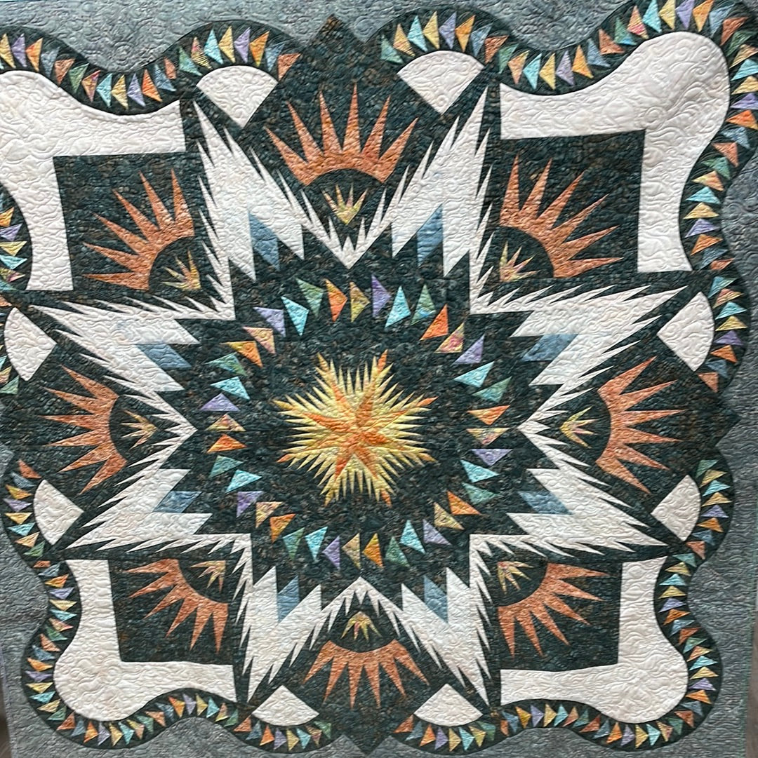 Pastel Star Quilt