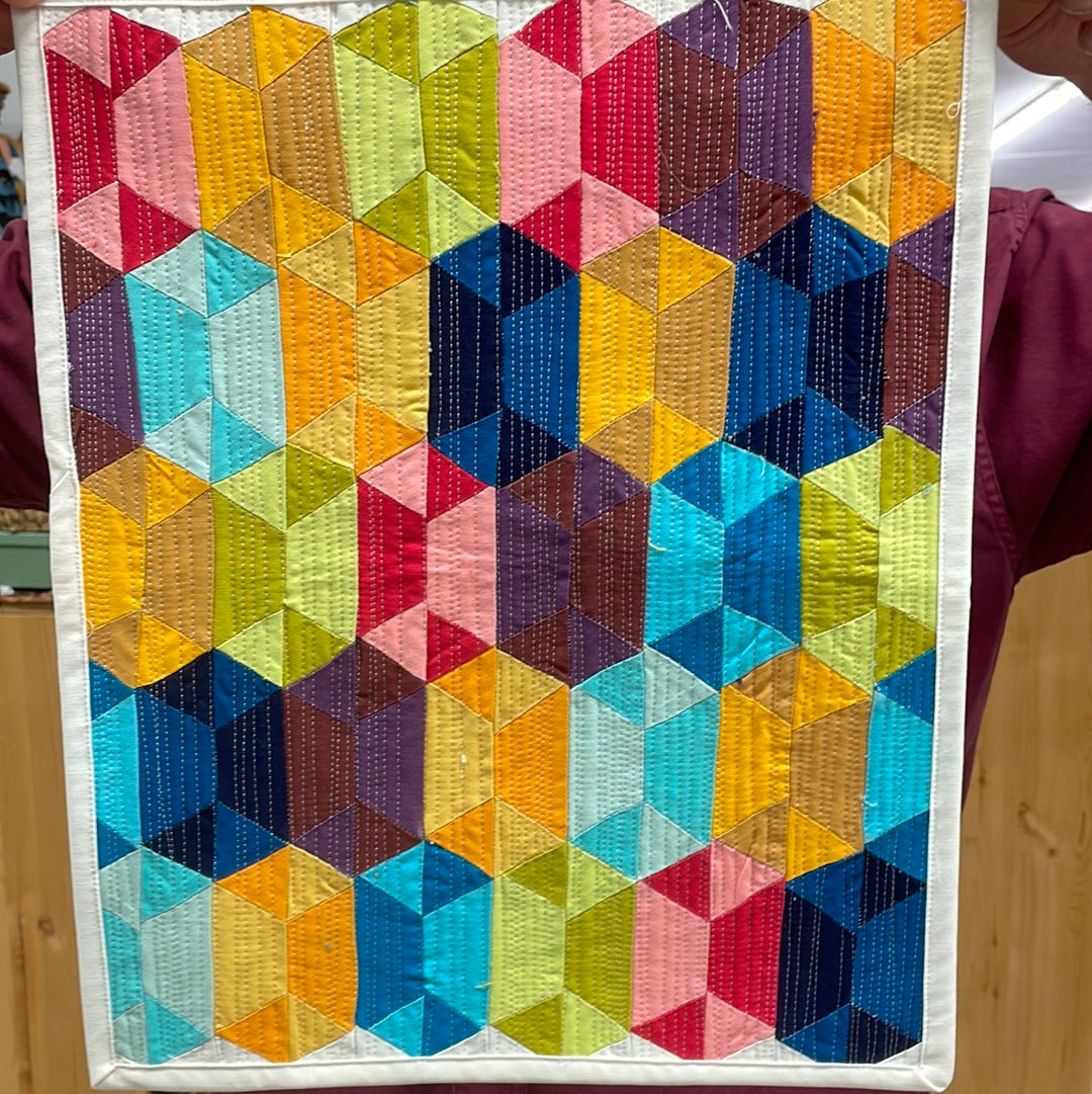 Colourful Mini Quilt