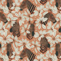 Magic of the Serengeti by Julia Dreams for RJR Fabrics - Amber Winds Zebra