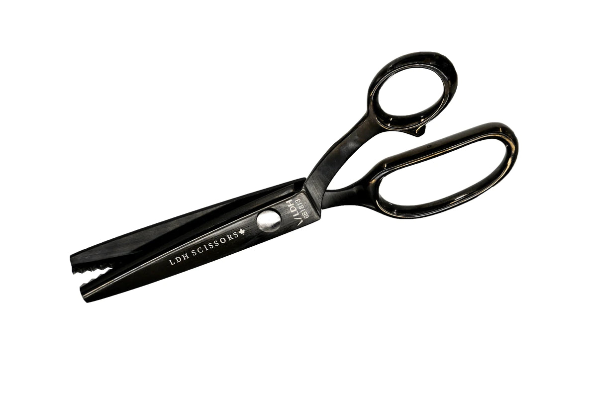 Midnight Edition Pinking Shears - 9" - LDH Scissors