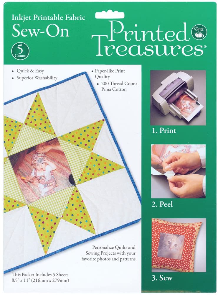 Printed Treasures - Inkjet Printable Fabric